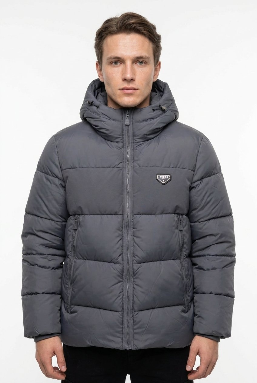 ICON Original Men MA2613-3 – Grijs – herenjas