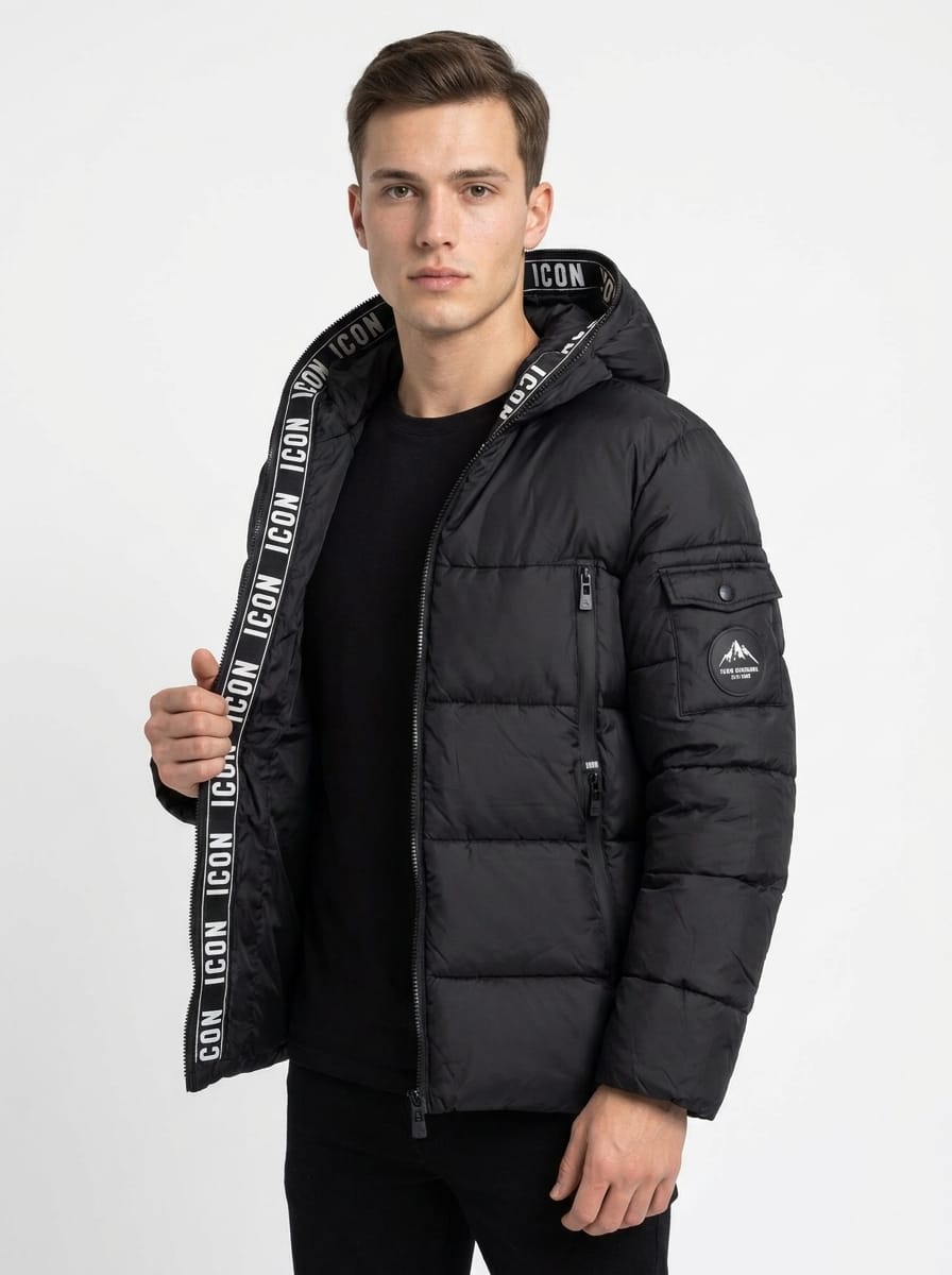 ICON Original Men MA2623-1 – Zwart – herenjas