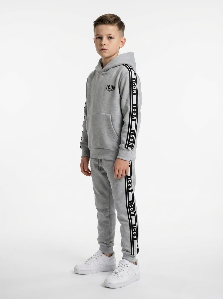 ICON Original Kids BL1117-3 – Grijs – joggingpak voor kids
