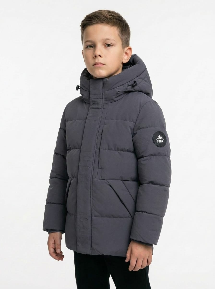 ICON Original Kids DG2611-3 – Grijs – jas voor kids