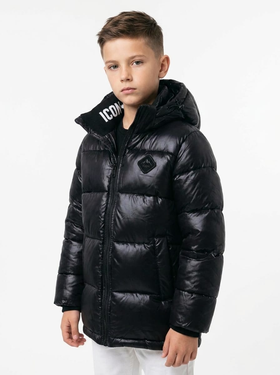 ICON Original Kids DG2619-1 – Zwart – jas voor kids