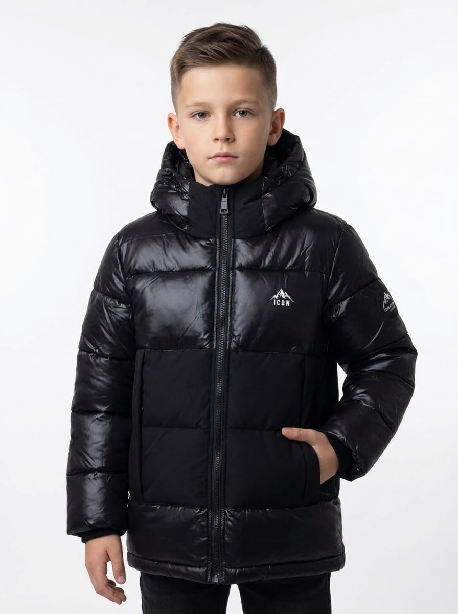 ICON Original Kids DG2621-1 – Zwart – jas voor kids