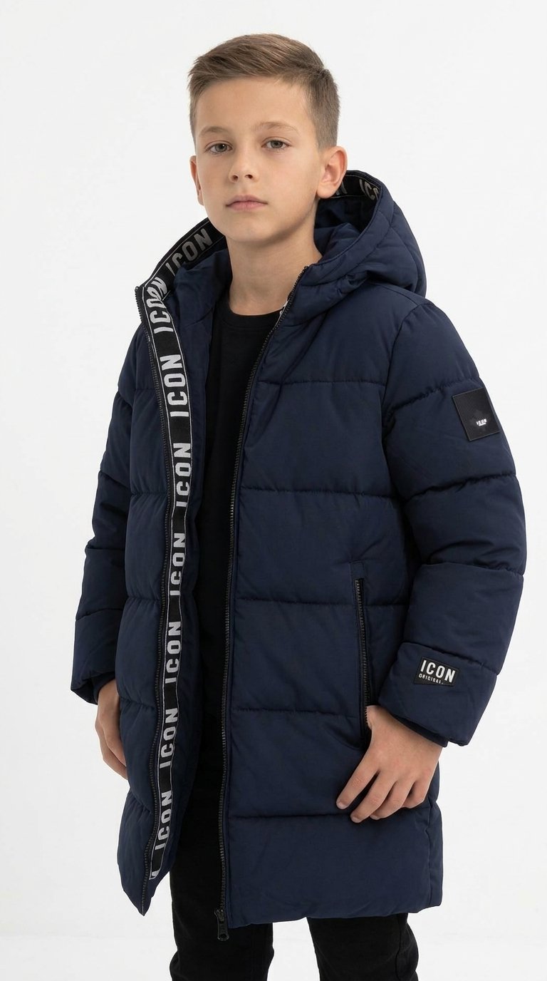 ICON Original Kids DG2626-2 – Donkerblauw – jas voor kids