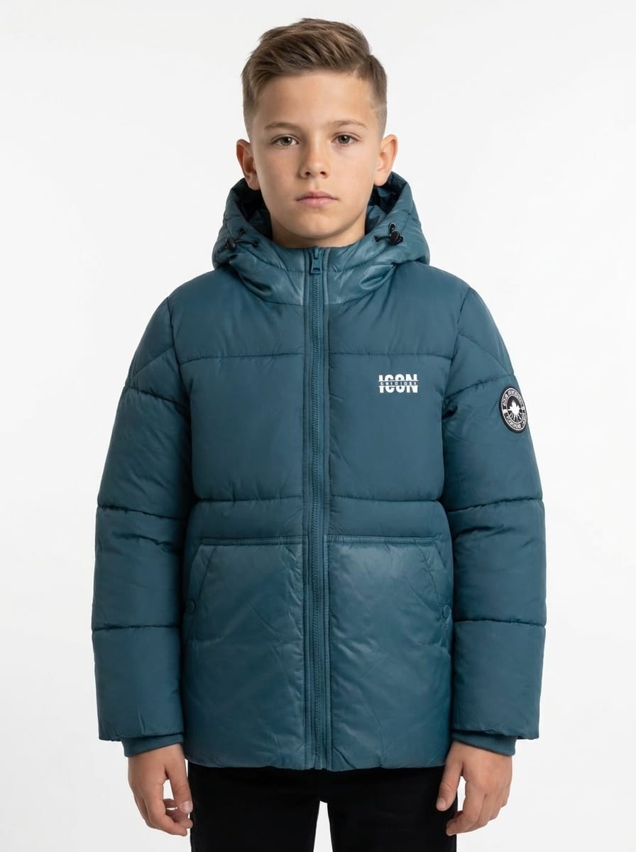 ICON Original Kids DG2630-3 – Petrol – jas voor kids