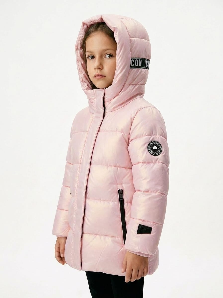 ICON Original Kids DG2663-2 – Roze – jas voor kids