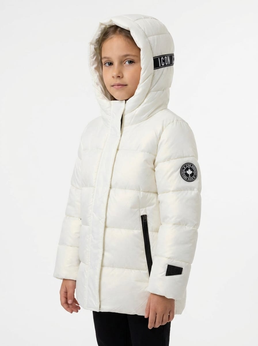 ICON Original Kids DG2663-4 – Wit – jas voor kids