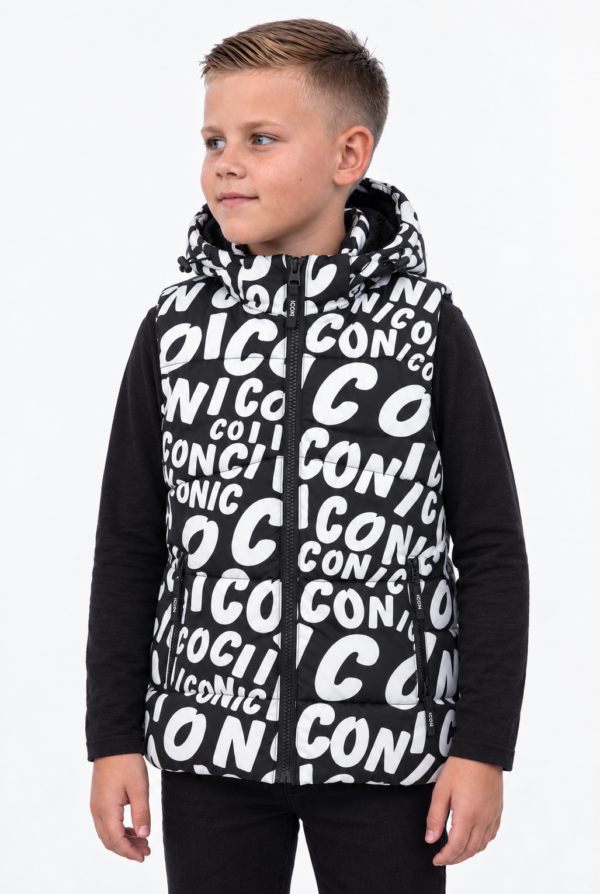ICON ORIGINAL KK1095-1 BLACK – bodywarmer voor kids
