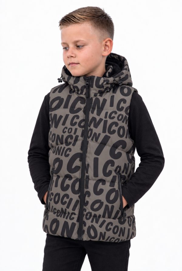 ICON ORIGINAL KK1095-2 GREY – bodywarmer voor kids