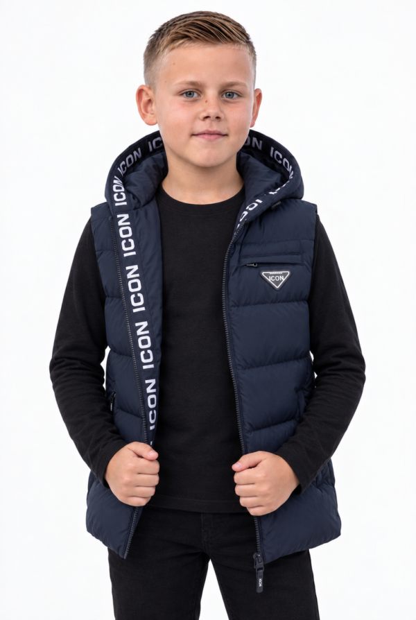 ICON ORIGINAL KK1660-2 NAVY – bodywarmer voor kids