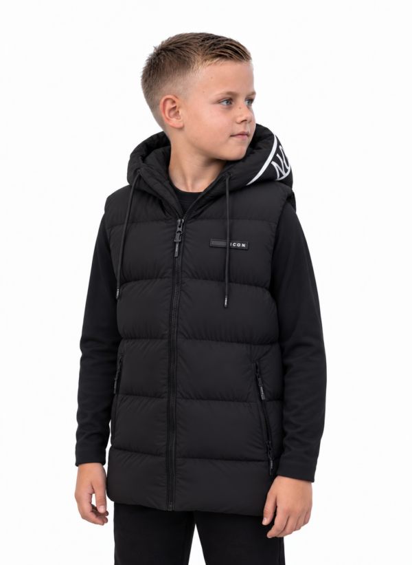 ICON Original Kids KK1663-1 â€“ Zwart – bodywarmer voor kids