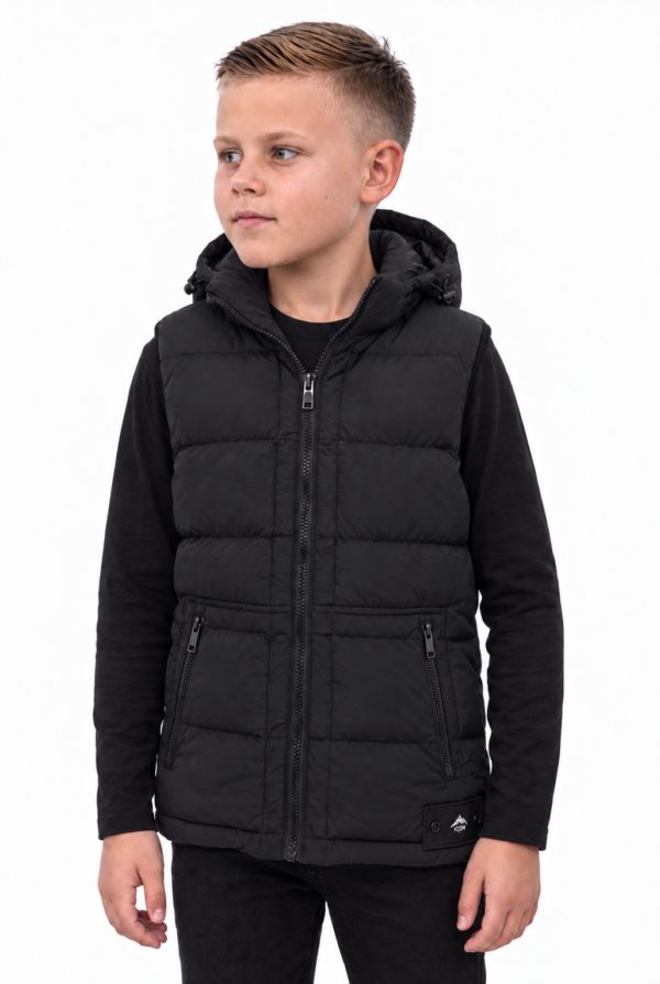 ICON ORIGINAL KK1665-1 BLACK – bodywarmer voor kids