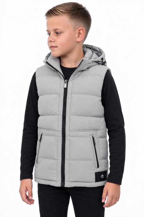 ICON ORIGINAL KK1665-2 GREY – bodywarmer voor kids