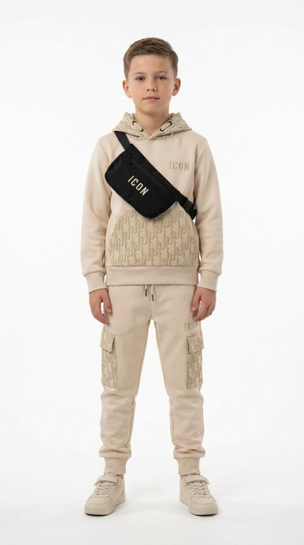 ICON ORIGINAL BL1055-4 BEIGE – joggingpak voor kids