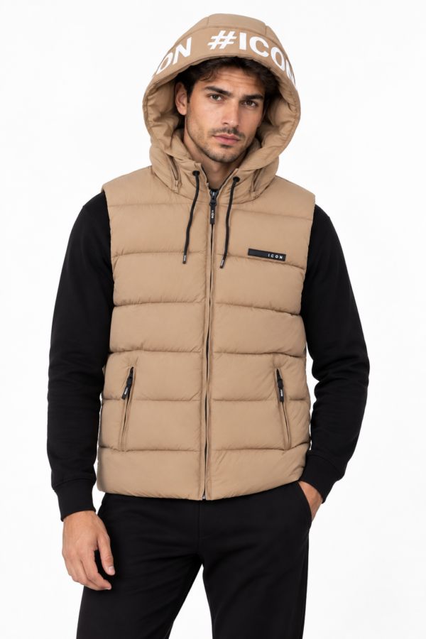ICON ORIGINAL KD1210-2 (MEN) BEIGE – bodywarmer voor heren