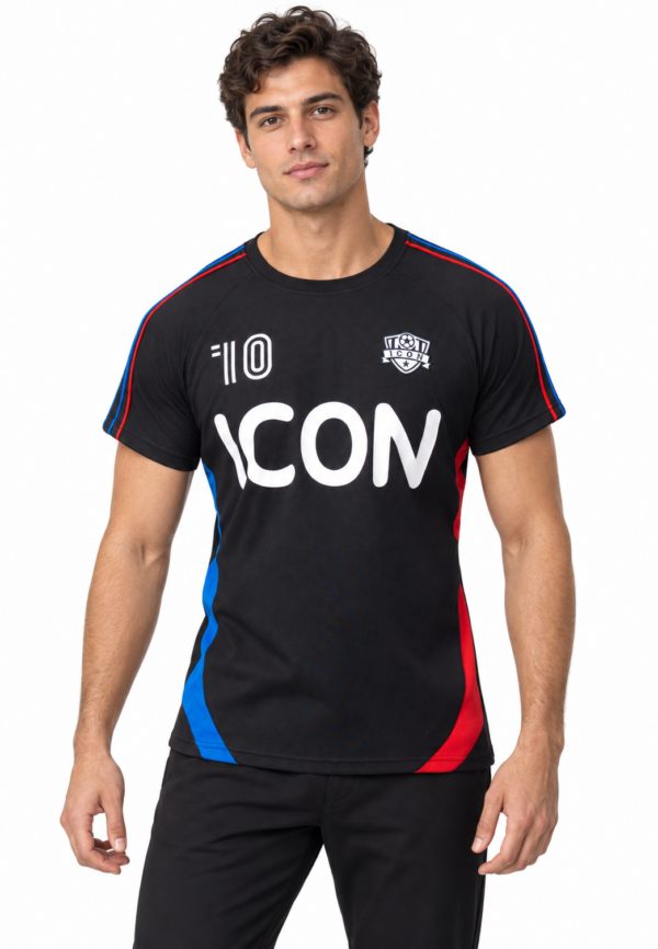 ICON ORIGINAL KD1700-1 (MEN) BLACK – t-shirt voor heren