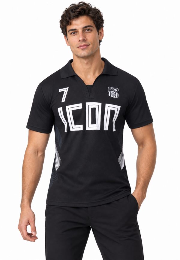 ICON ORIGINAL KD1702-1 (MEN) BLACK – t-shirt voor heren