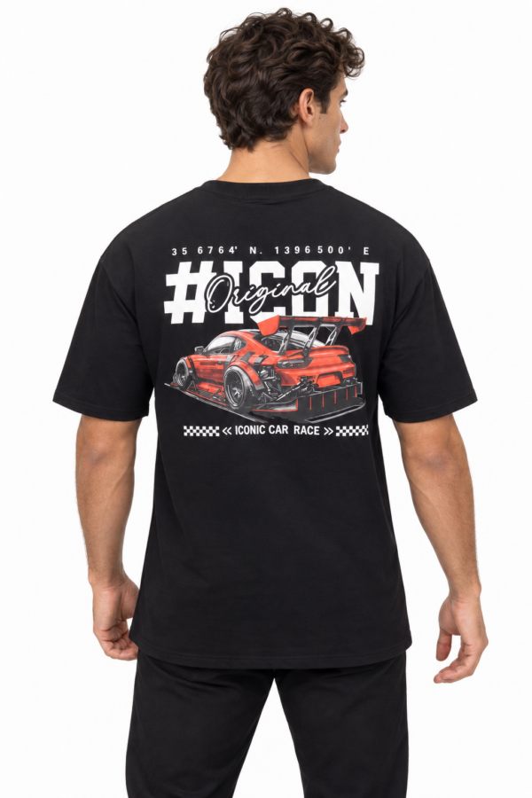 ICON ORIGINAL TX1289-1 (MEN) BLACK – t-shirt voor heren