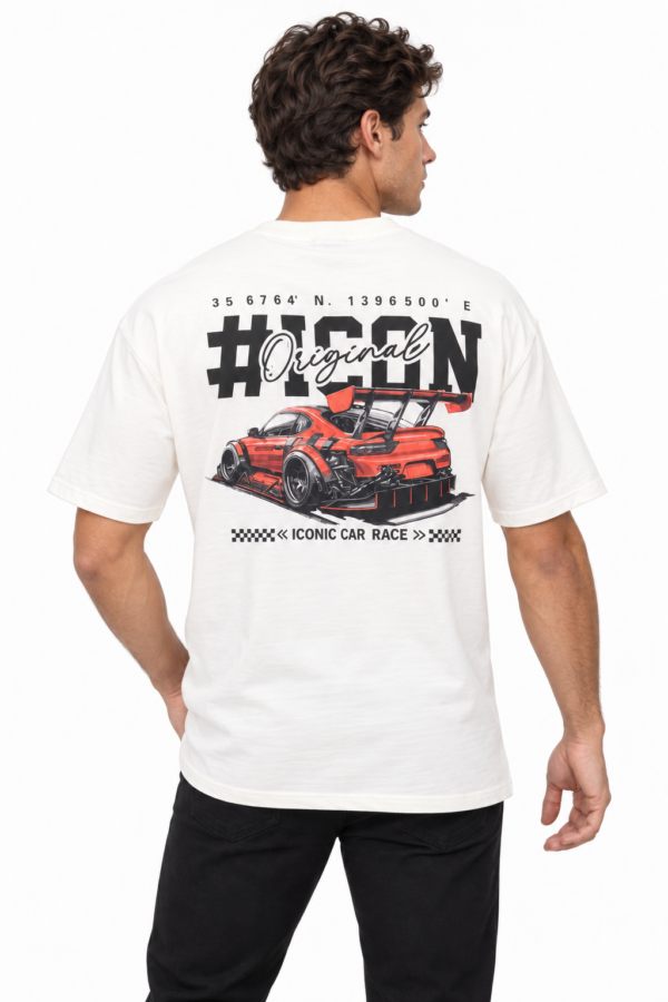 ICON ORIGINAL TX1289-3 (MEN) CREAM – t-shirt voor heren