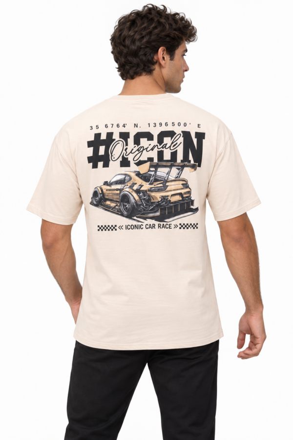 ICON ORIGINAL TX1289-4 (MEN) BEIGE – t-shirt voor heren