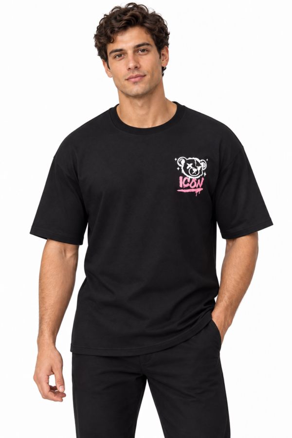 ICON ORIGINAL TX1292-1 (MEN) BLACK – t-shirt voor heren
