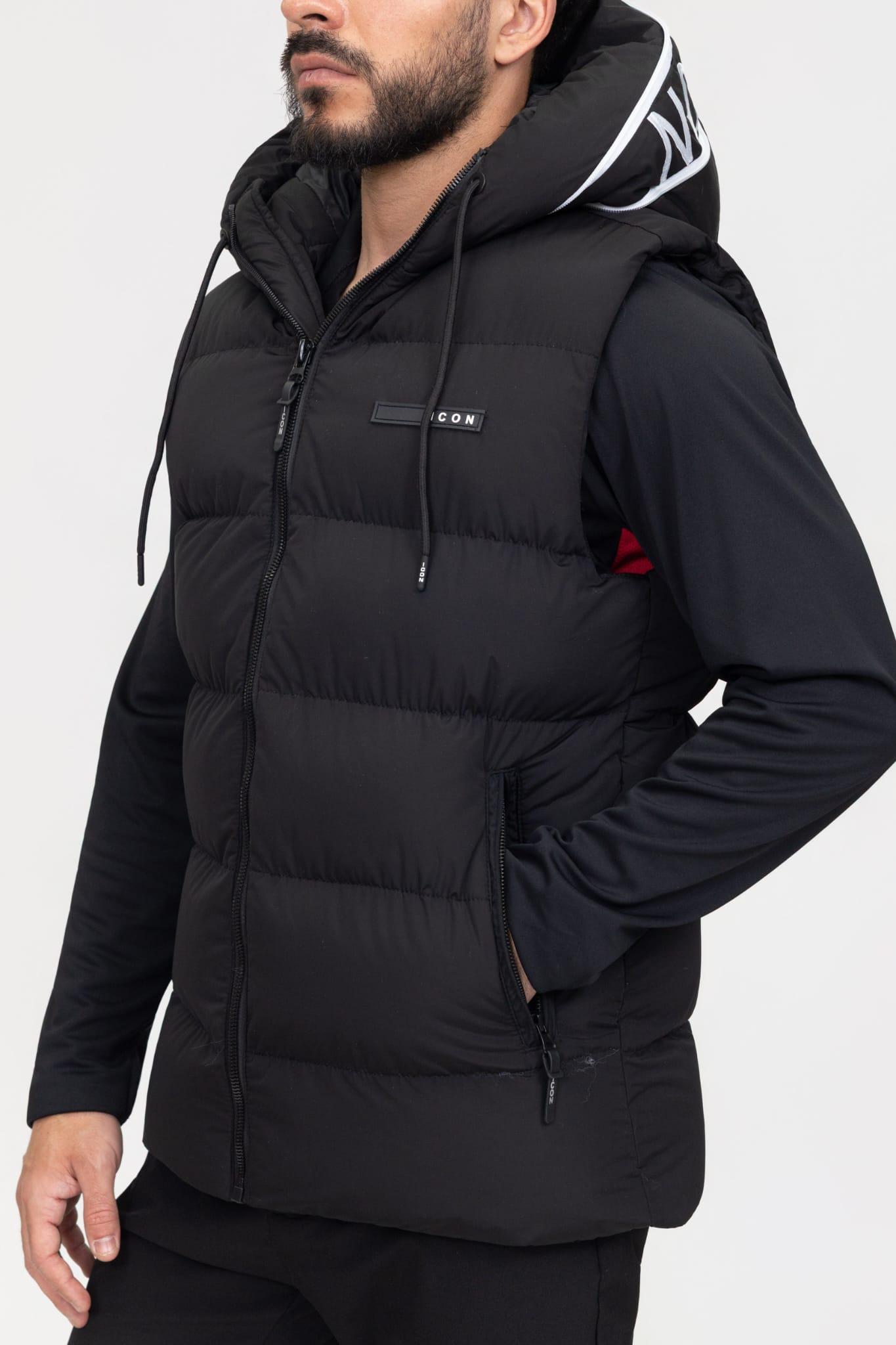 ICON Original Men KD1663-1 – Zwart – herenjas