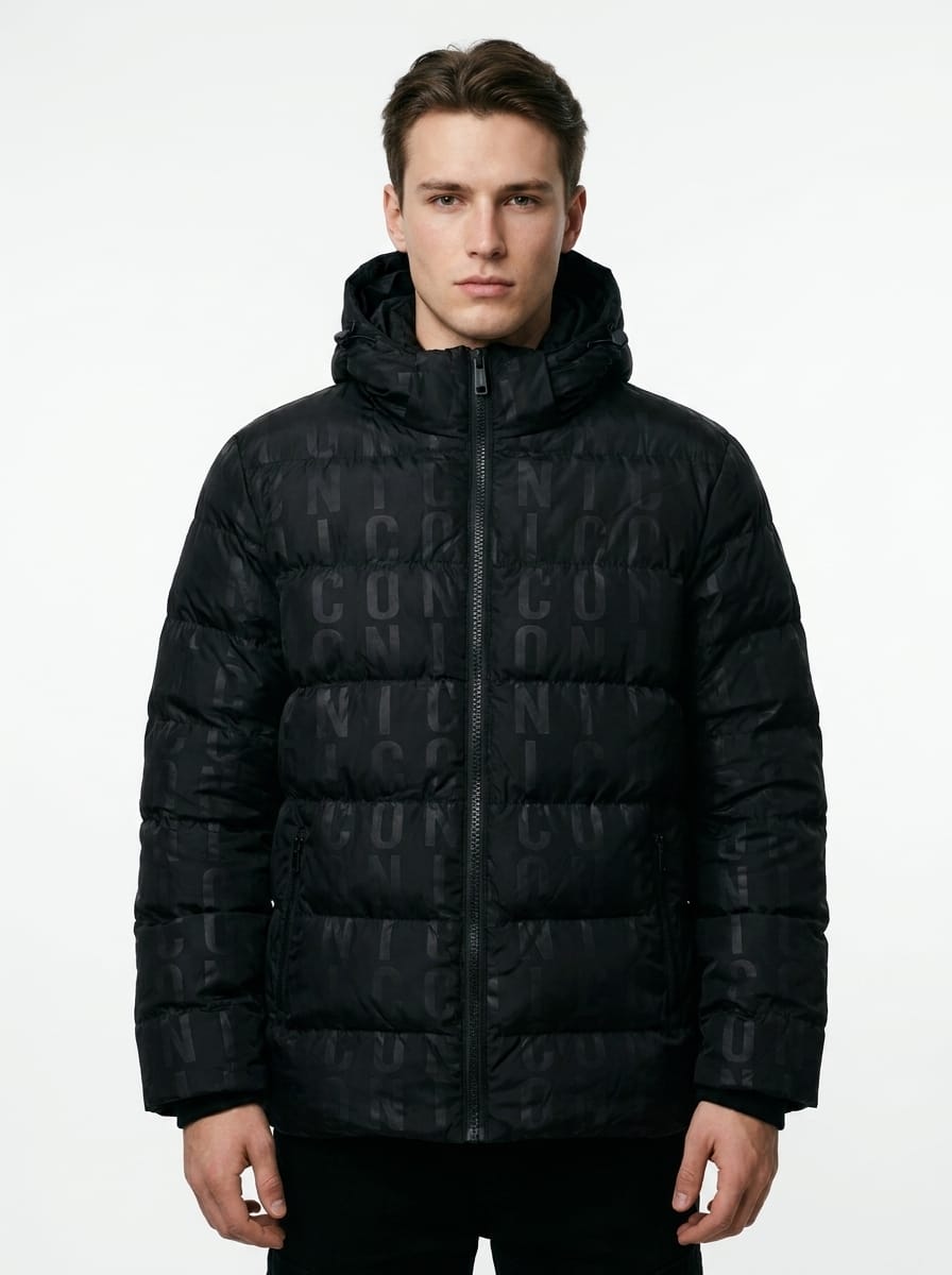 ICON Original Men KD1759-1 – Zwart – herenjas