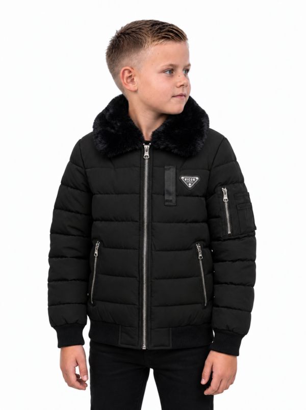 ICON Original Kids DG2601-1 – Zwart – jas voor kids