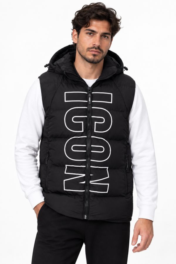 ICON ORIGINAL KD1671-1 (MEN) BLACK – bodywarmer voor heren