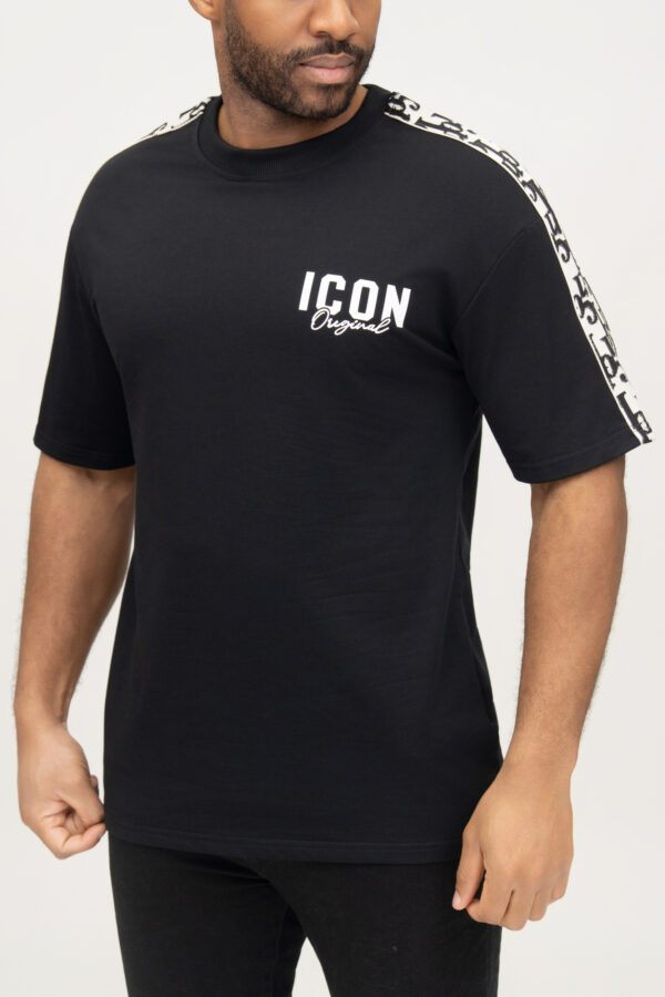 ICON ORIGINAL TX1293-1 (MEN) BLACK – t-shirt voor heren