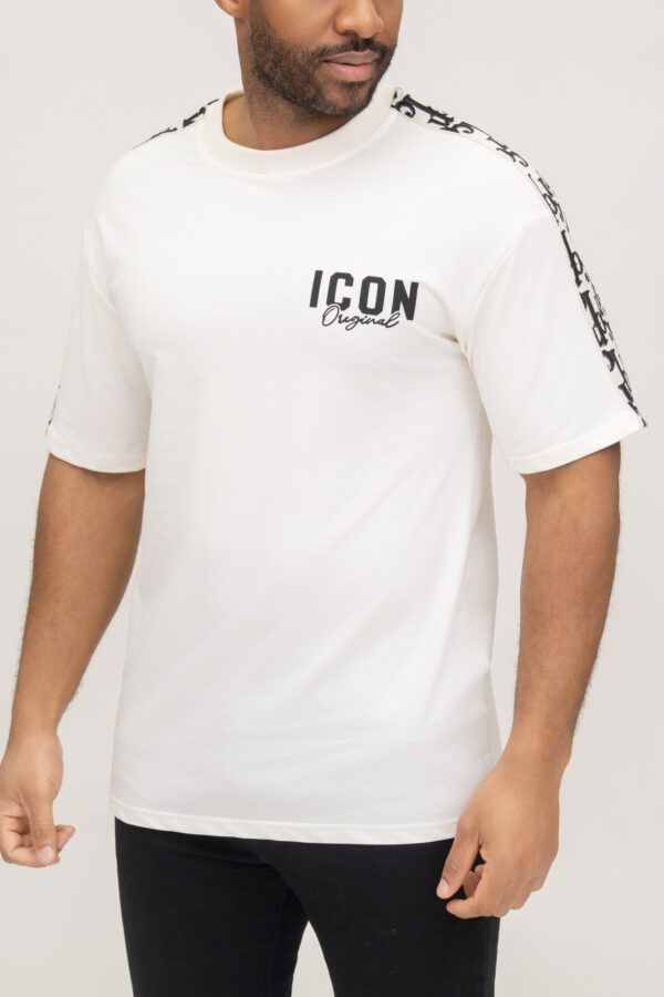 ICON ORIGINAL TX1293-3 (MEN) CREAM – t-shirt voor heren